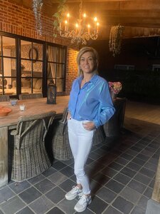 Rainbow blouse blauw